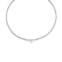 Collana Miluna Donna Miss Italia in Argento Perla PCL5797